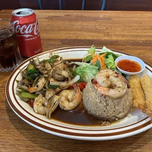 Dinner # 3 Chili Mint &amp; Garlic - shrimp