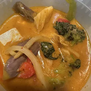 Red Curry Sandwich Curry