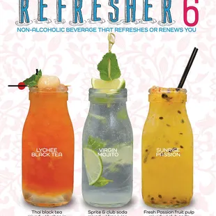 refresher drinks