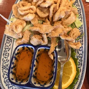 Calamari (tiny pieces)