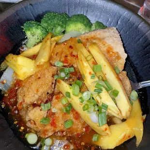 Fried Mango Tilapia