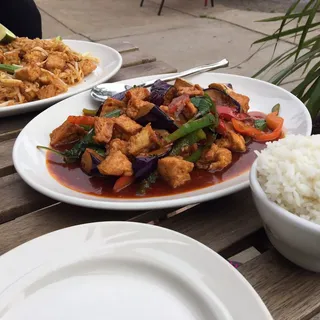 Spicy Tofu Eggplant