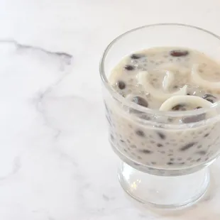 special menu: Sago Black Bean