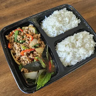 Thai basil pork