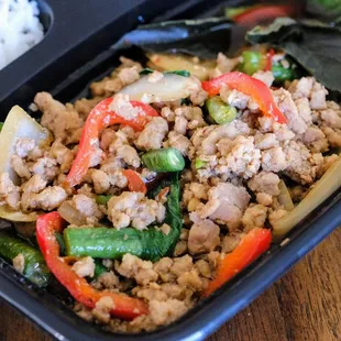 Thai basil pork