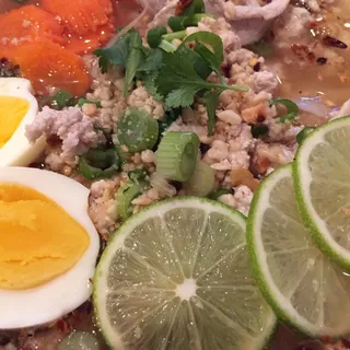 Spicy Lemon Noodle Soup