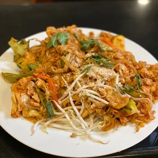 Pad Thai with Chicken