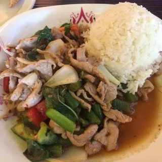 L-5 Basil Fried Rice Lunch