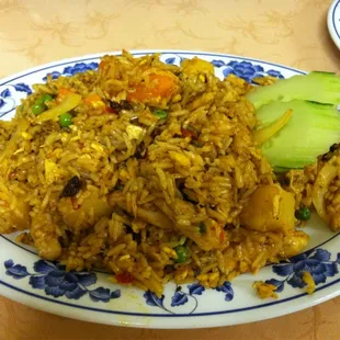 Pineapple fried rice