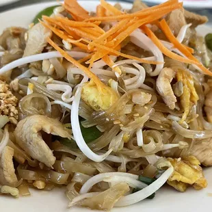 44. Pad Thai. Kinda dry, little flavor.