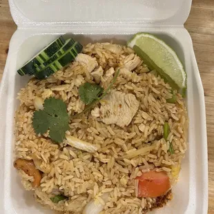 Pineapple fried rice