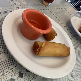 A2. Fried Vegetable Egg Rolls