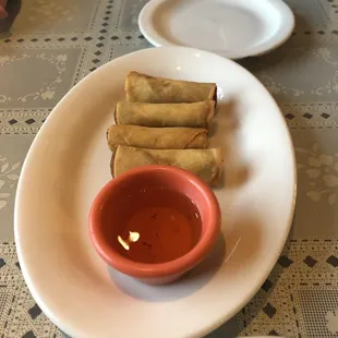 A2. Fried Vegetable Egg Rolls