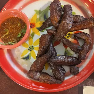Fried beef