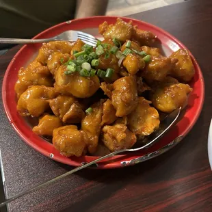 Orange chicken