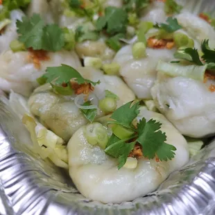 Chive dumpling