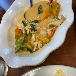 SP4. Thai Pumpkin Curry after I ate half of it