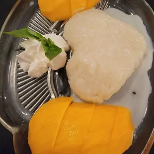 a mango and rice dish