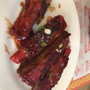 Thai Pork ribs, tasted sweet like Chinese pork