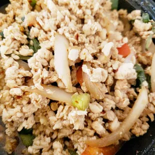 Chicken larb