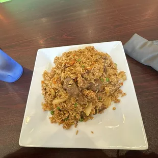 44. Fried Rice w/ Beef