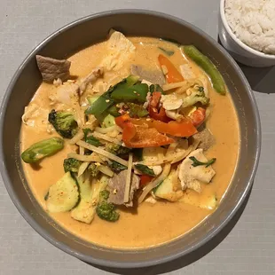 Rice Yellow Curry
