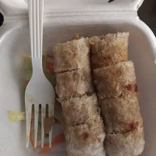 Thai Eggroll...was tasty but not worth the cost