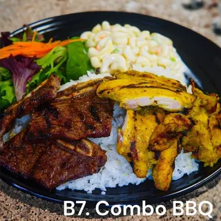 B7.Combo BBQ. Beef And Chicken