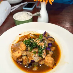 eggplant stir fry