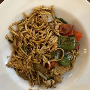 Drunken Noodles with Chicken