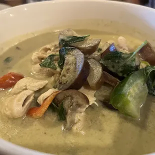 Green Curry Noodles