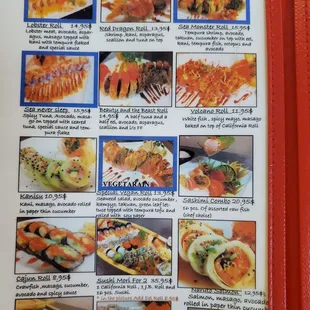 Sushi rolls
