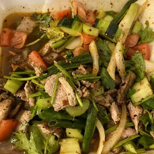 Beef salad