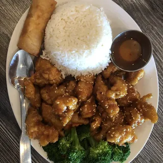 44. Orange Chicken Entree