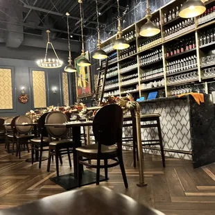 Bar area
