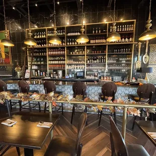 Bar area