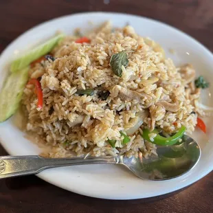 Spicy Mint Fried Rice