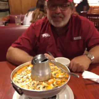 Hot Pot-Spicy Coconut Soup-With Shrimp