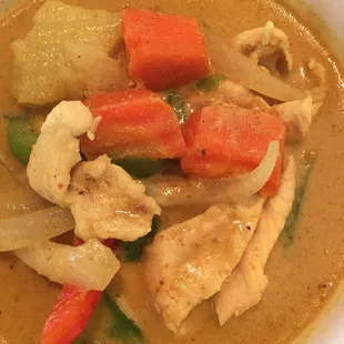 A chicken curry.. A creamy delicious one