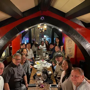 Upstairs dining room