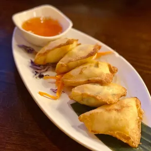5. Crab Rangoon