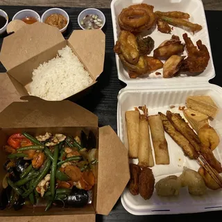 54. Spicy Basil Seafood