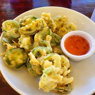Fried jalapeños