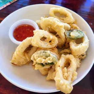 Fried calamari