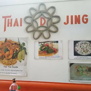Thai D Jing - Menu Pictures