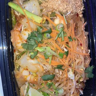 N1. Pad Thai with shrimp