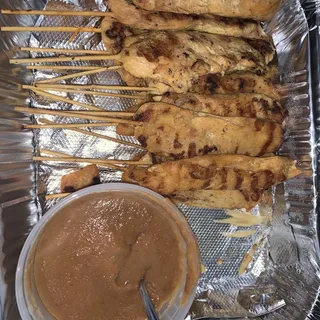 6. Chicken Satay