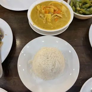 Yellow Curry Dinner