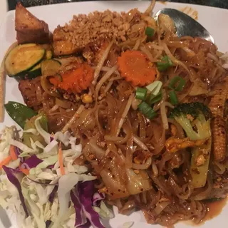 Pad Thai Vegetables and Tofu