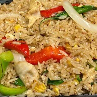 Spicy basil fried rice